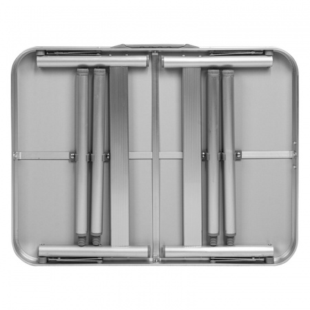 Стол складной алюминиевый, столешница МДФ, 600 х 450 х 250/590 Camping Palisad