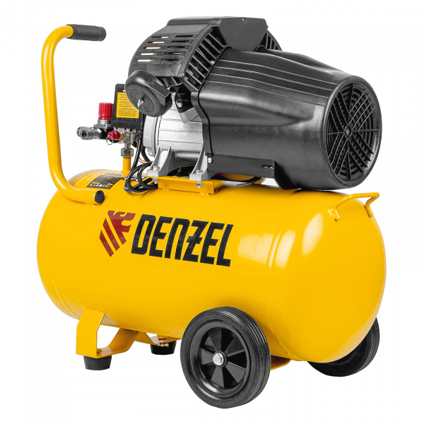 Компрессор воздушный DCV2200/50, прямой привод, 2.2 кВт, 50 литров, 380 л/мин Denzel Компрессор воздушный DCV2200/50, прямой привод, 2.2 кВт, 50 литров, 380 л/мин Denzel