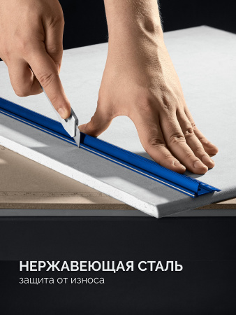 ЗУБР 0,6 м, Усиленная алюминиевая линейка со стальной направляющей, Профессионал (34382-60)