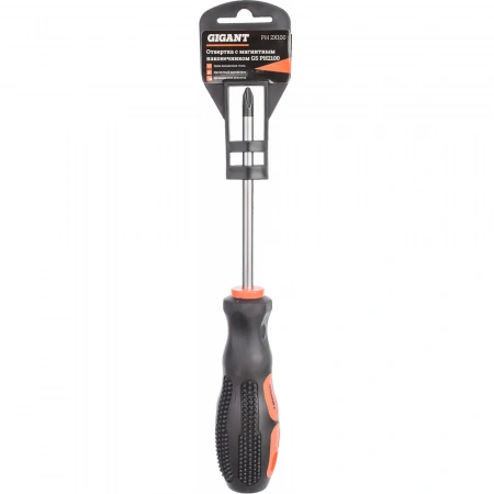 Отвертка Gigant PH2x100 с магнитным наконечником GS PH2100