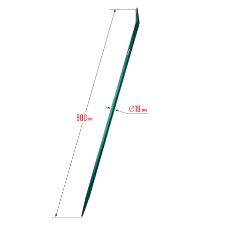 KRAFTOOL 900 мм, 19 мм, монтажный лом (21807-90)