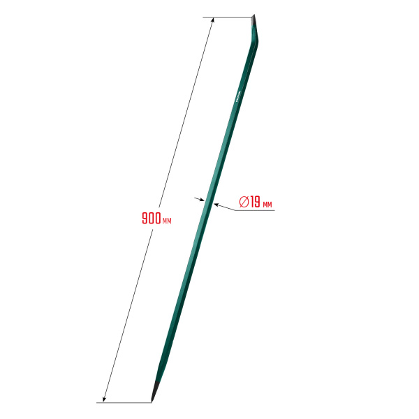KRAFTOOL 900 мм, 19 мм, монтажный лом (21807-90)