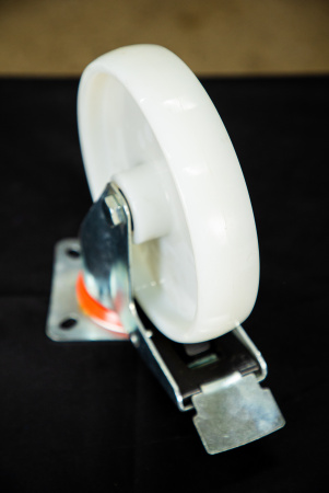 Колесо поворотное полипропилен SRCnb 80 200 мм с тормозом (N)