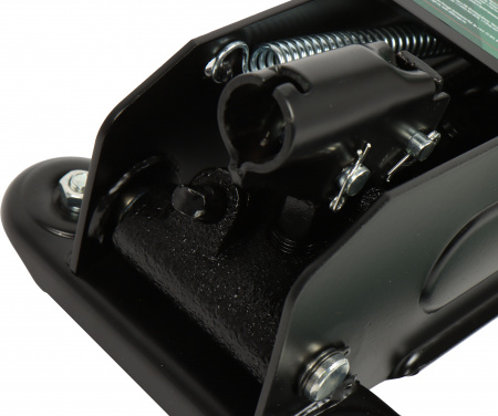 Домкрат гидравлический RF-DT2502F подкатной 2т (h min 133мм.h max 387мм) в кейсе ROCKFORCE /1