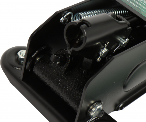 Домкрат гидравлический RF-DT2502F подкатной 2т (h min 133мм.h max 387мм) в кейсе ROCKFORCE /1