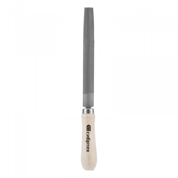 Напильник полукруглый, 150 мм, деревянная ручка Сибртех