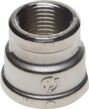 Муфта GENERAL FITTINGS переходная, никелированная латунь, 1/2″-3/4″