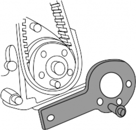 JTC Фиксатор распредвала для установки фаз ГРМ (FIAT,OPEL) JTC