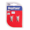 Автолампа T4W (BA9s) 1 SMD 7080 WHITE блистер (2 шт)  6000K 60лм   12V MEGAPOWER /1 /50