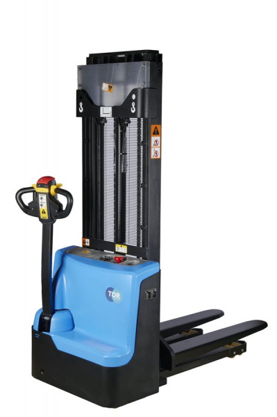 Штабелер самоходный 1,5 т 3,0 м TOR WS15H-3000SC PRO 24/85 В/Ач контр. скорости подъема Штабелер самоходный 1,5 т 3,0 м TOR WS15H-3000SC PRO 24/85 В/Ач контр. скорости подъема