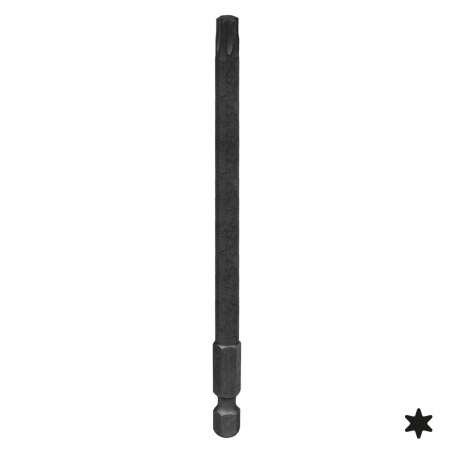Вставка (бита) торцевая 1/4", Torx, Т30, 110 мм, для шуруповерта KING TONY 711130T