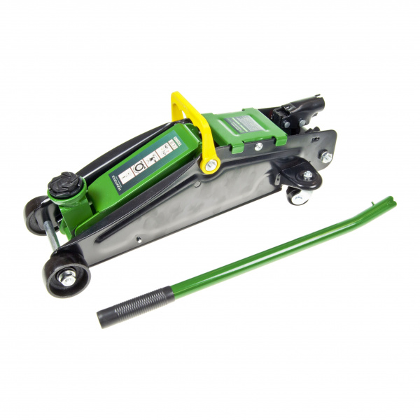 Домкрат подкатной гидравлический 2т (h min 135мм, h max 390мм) ROCKFORCE /1