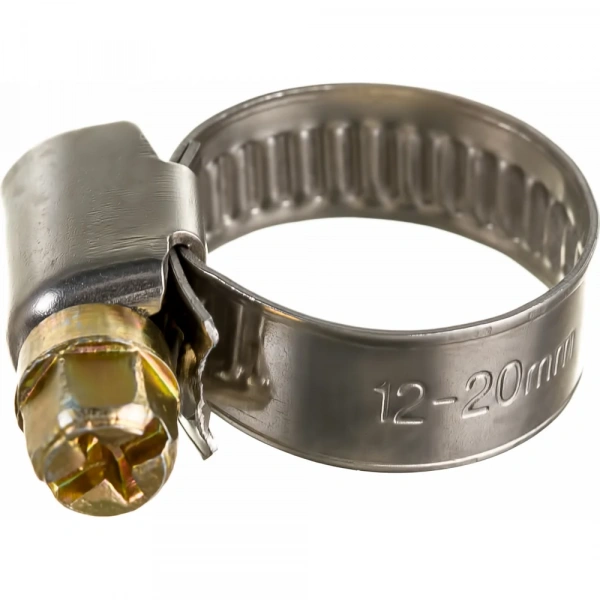 Червячный хомут нерж Gigant 12-20 мм/9 W2, 25 шт G/1/40