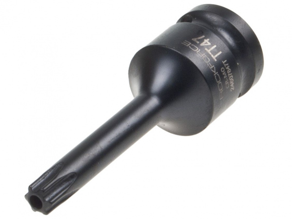 Головка-бита TORX ударная 1/2", TH47 с отверстием ROCKFORCE RF-24607847T /1
