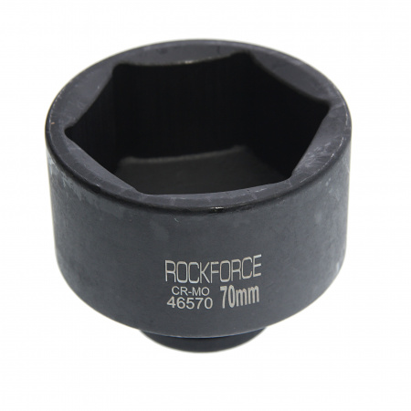Головка торцевая 70мм 3/4" 6-гранная ударная L=75мм ROCKFORCE RF-46570 /1/25 Головка торцевая 70мм 3/4" 6-гранная ударная L=75мм ROCKFORCE RF-46570 /1/25