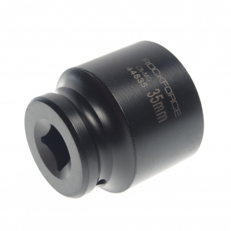 Головка торцевая 35мм 1/2" 12-гранная ударная L=60мм ROCKFORCE   RF-44835 /1/10 Головка торцевая 35мм 1/2" 12-гранная ударная L=60мм ROCKFORCE   RF-44835 /1/10