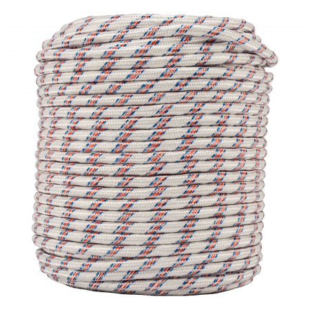 Фал плетёный полипропиленовый с сердечником, 12 мм, L 100 м, 24-прядный, Россия Сибртех