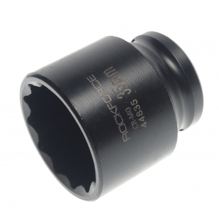Головка торцевая 35мм 1/2" 12-гранная ударная L=60мм ROCKFORCE   RF-44835 /1/10 Головка торцевая 35мм 1/2" 12-гранная ударная L=60мм ROCKFORCE   RF-44835 /1/10