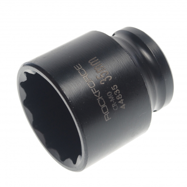 Головка торцевая 35мм 1/2" 12-гранная ударная L=60мм ROCKFORCE   RF-44835 /1/10 Головка торцевая 35мм 1/2" 12-гранная ударная L=60мм ROCKFORCE   RF-44835 /1/10