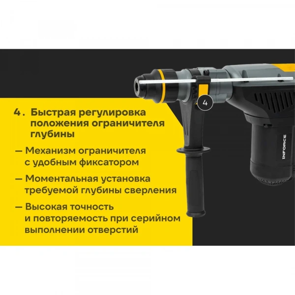 Перфоратор Inforce RH4014CSV-M