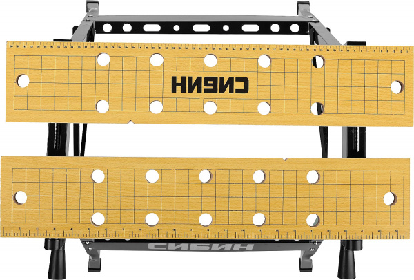 СИБИН 605х635х780 мм, складной столярный верстак (38723)