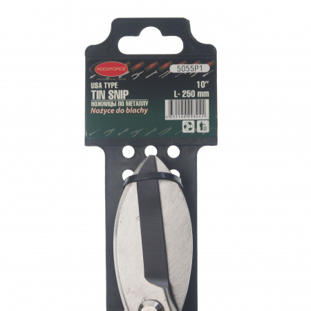 Ножницы  RF-5055P1 по металлу 10" (250мм) ROCKFORCE /1