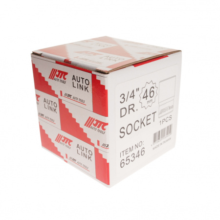 JTC Головка торцевая 3/4" 46мм 12-ти гранная L=68мм JTC