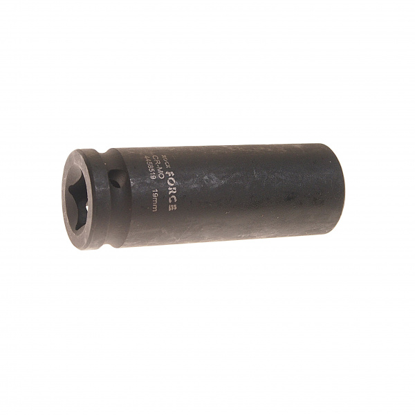 Головка торцевая 19мм 1/2" 6-гранная ударная удлиненная L=80мм ROCKFORCE RF-4458519 /1/10 Головка торцевая 19мм 1/2" 6-гранная ударная удлиненная L=80мм ROCKFORCE RF-4458519 /1/10