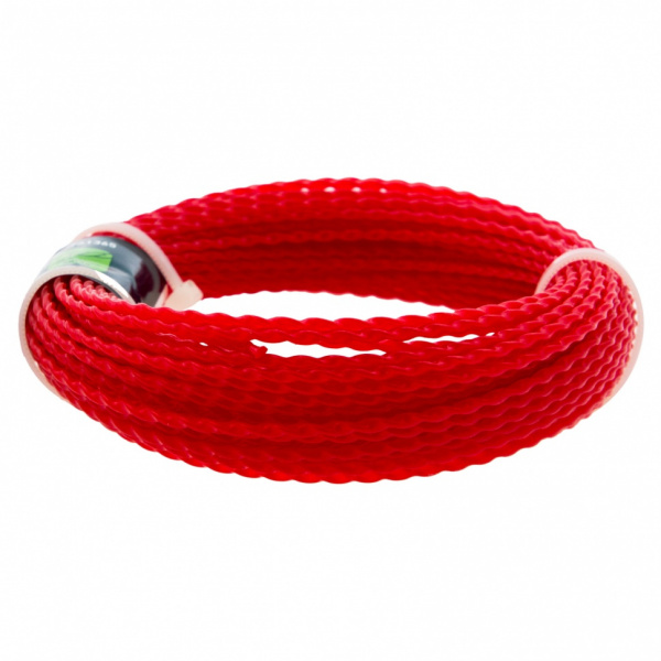 Леска для триммера овальная витая, 2.0 мм х 15 м, Россия Сибртех