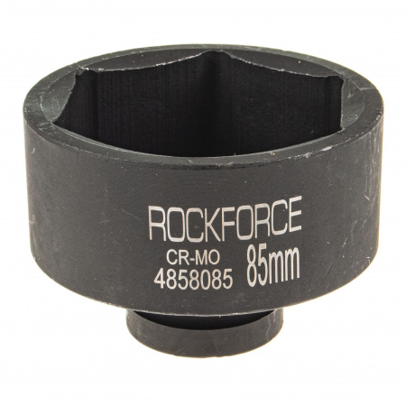 Головка торцевая  85мм 1" 6-гранная ударная удлиненная L=78мм ROCKFORCE RF-4858085 /1/15 Головка торцевая  85мм 1" 6-гранная ударная удлиненная L=78мм ROCKFORCE RF-4858085 /1/15