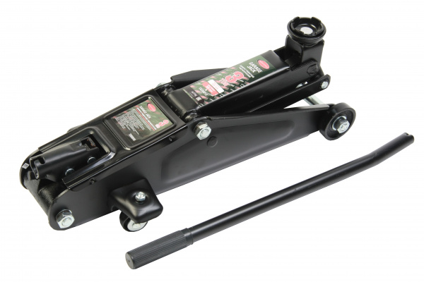 Домкрат гидравлический RF-T830013 подкатной 3т с узкой базой (выс.подъема 135-380мм) ROCKFORCE /1