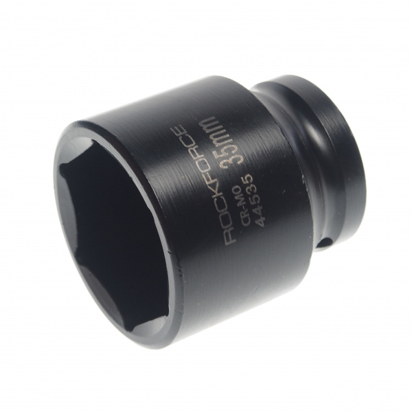 Головка торцевая 35мм 1/2" 6-гранная ударная L=46мм ROCKFORCE RF-44535 /1/10