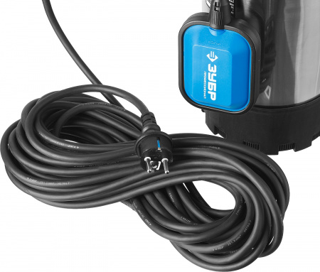 ЗУБР 1000 Вт, дренажный насос с большим напором, корпус из нержавеющей стали, Профессионал (НПЧ-Т5-1000-С)