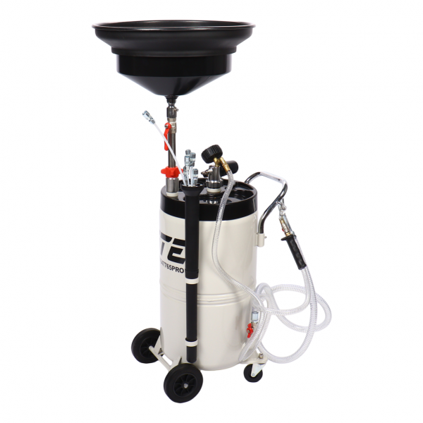 GTE Установка для замены масла 65л с поворотным поддоном 15л и колбой GTE