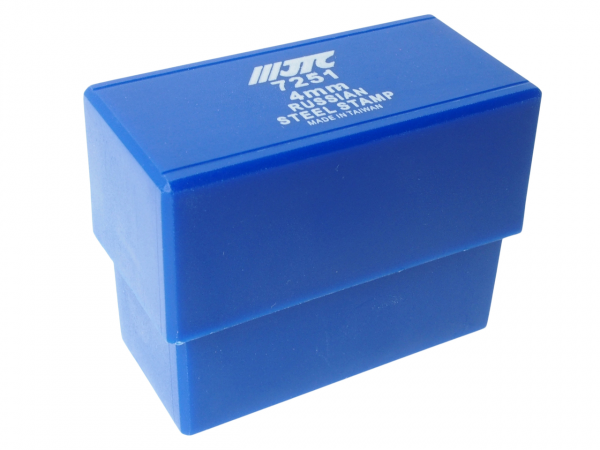 JTC Клейма буквенные кириллица 4мм (HRC 60+-2° DIN 1451) JTC