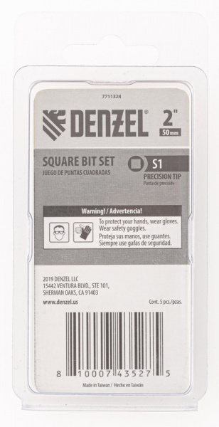 Бита S1x50, 5 шт.// Denzel