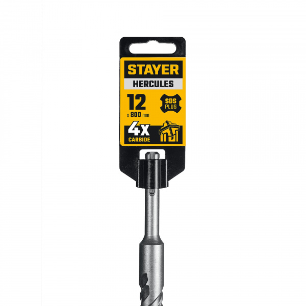 STAYER HERCULES-4Х 12x800 мм, SDS-plus бур (29290-800-12)