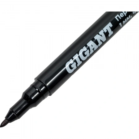 Перманентный маркер Gigant 1 мм черный GPMB-1