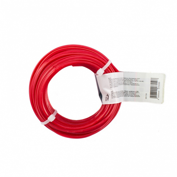 Леска для триммера звезда, 2.4 мм х 15 м, Россия Сибртех