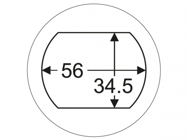 JTC Головка для снятия пальца рессоры задней 1" 34.5х56мм (SCANIA) JTC