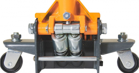 OHT233S Домкрат подкатной 3 т. гаражный двухпоршневой, с уменьшенной высотой подхвата, 75-505 мм