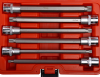JTC Набор головок торцевых и насадок 1/2" 6-ти гранных M6-M14 удлиненные 6 предметов в кейсе JTC