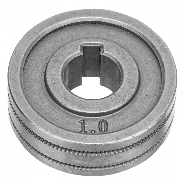 Подающий ролик, зубчатый профиль под флюсовую проволоку 0,8-1мм, 2 шт Denzel Подающий ролик, зубчатый профиль под флюсовую проволоку 0,8-1мм, 2 шт Denzel