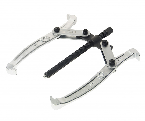 Съемник подшипников RF-6590110: двухзахватный переставной 10" 250мм ROCKFORCE /1/4