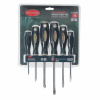Набор отверток магнитных "Profi" 6пр.(SL:5.5х100,6.5х125,8.0х150мм; PH:1х75,2х100,3х125мм)в блистере ROCKFORCE /1