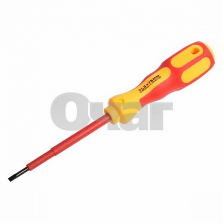 Отвертка Диэлектрик SL 3х75 мм REXANT