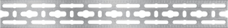 ЗУБР 50 x 2000 x 3 мм, цинк, монтажная шина (310249)