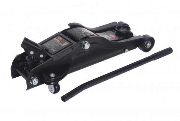 Домкрат гидравлический RF-T825010R, подкатной низкопрофильный 3т (h min 85мм,h max 385мм), в кейсе  ROCKFORCE /1