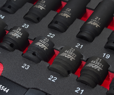 JTC Набор инструментов 40 предметов слесарно-монтажный в ложементе JTC