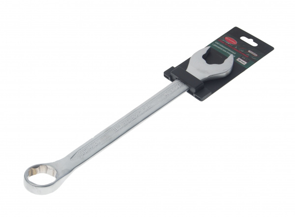 Ключ комбинированный 30мм RF-75530HD с динамическим профилем на пластиковом держателе ROCKFORCE /1/10